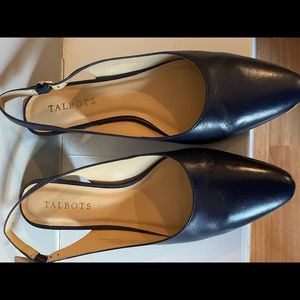 Talbots navy shoes